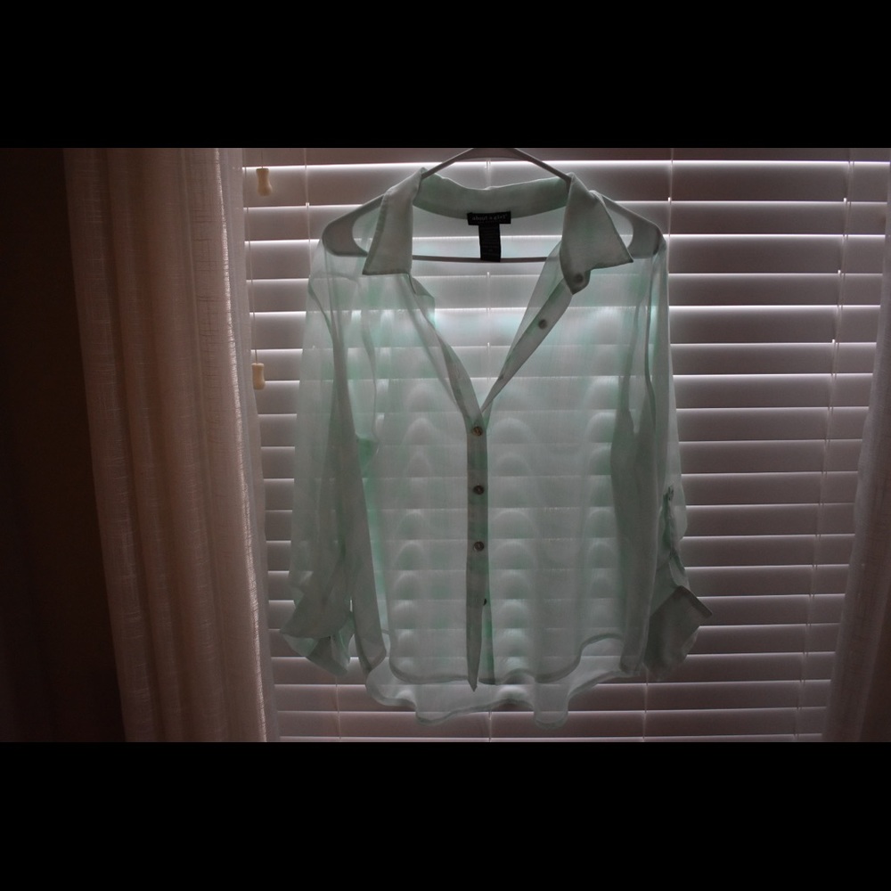 Checkered blouse